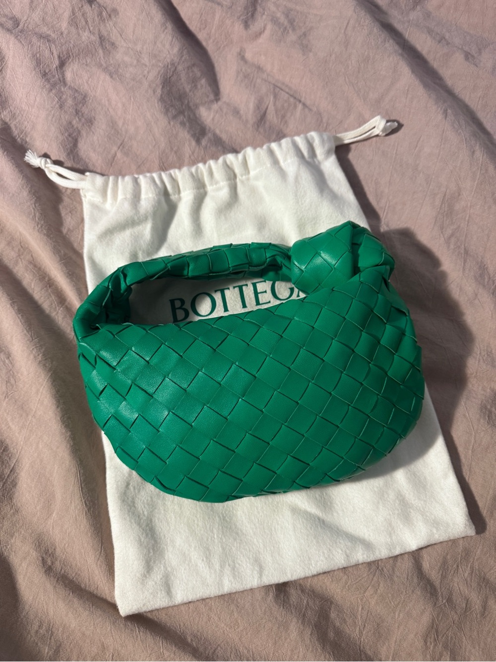 Bottega Veneta Mini jodie leather hobo bag |Real|